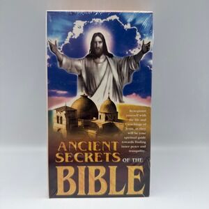 Ancient Secrets of the Bible VHS 2001 Byrn Yemm Holy Land Spiritual Journey NEW